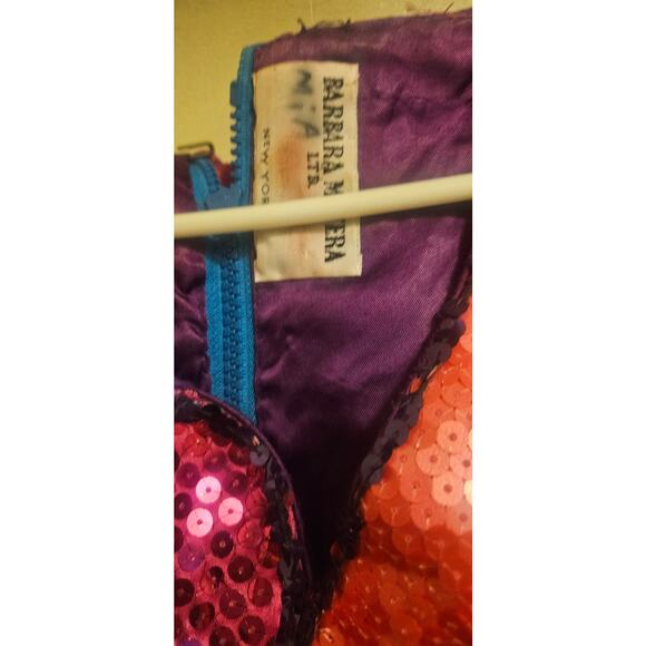 Stunning handmade Halloween costume Ursula mermaid xs Blue purple pink Nov Ship - Picture 3 of 6